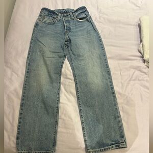 Levi's Women's Straight Jeans in Light Blue